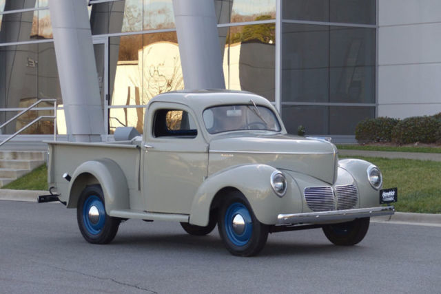 1940 Gray Willys Overland Truck