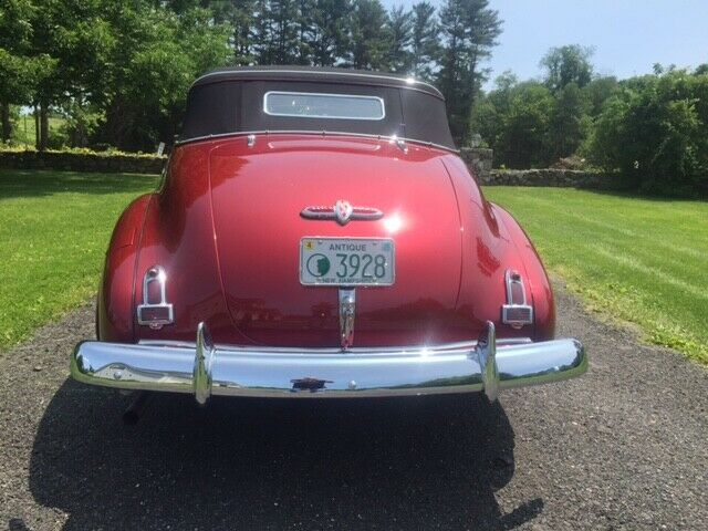 1941 royal maroon metallic Buick Series 50 Convertible