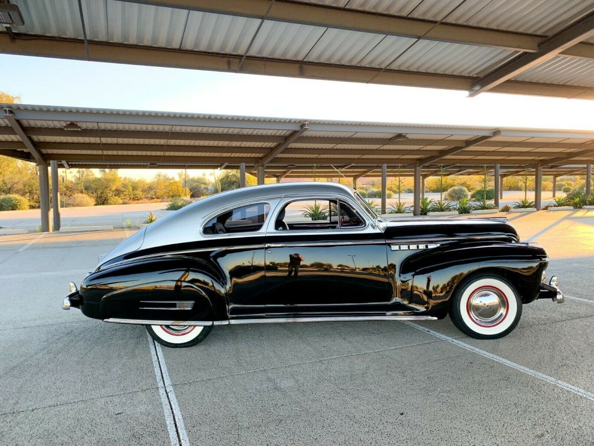 1941 Black & Silver Metallic Buick Special Coupe