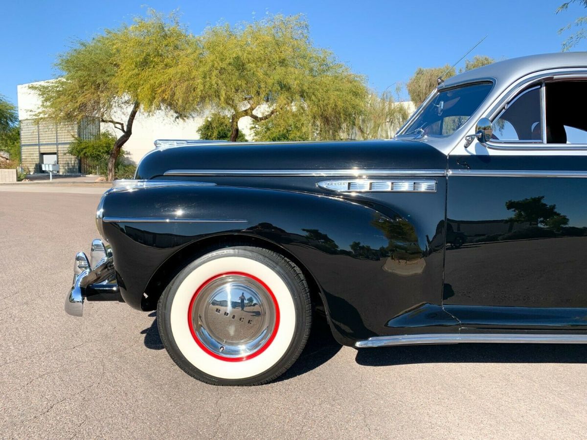 1941 Black & Silver Metallic Buick Special Coupe