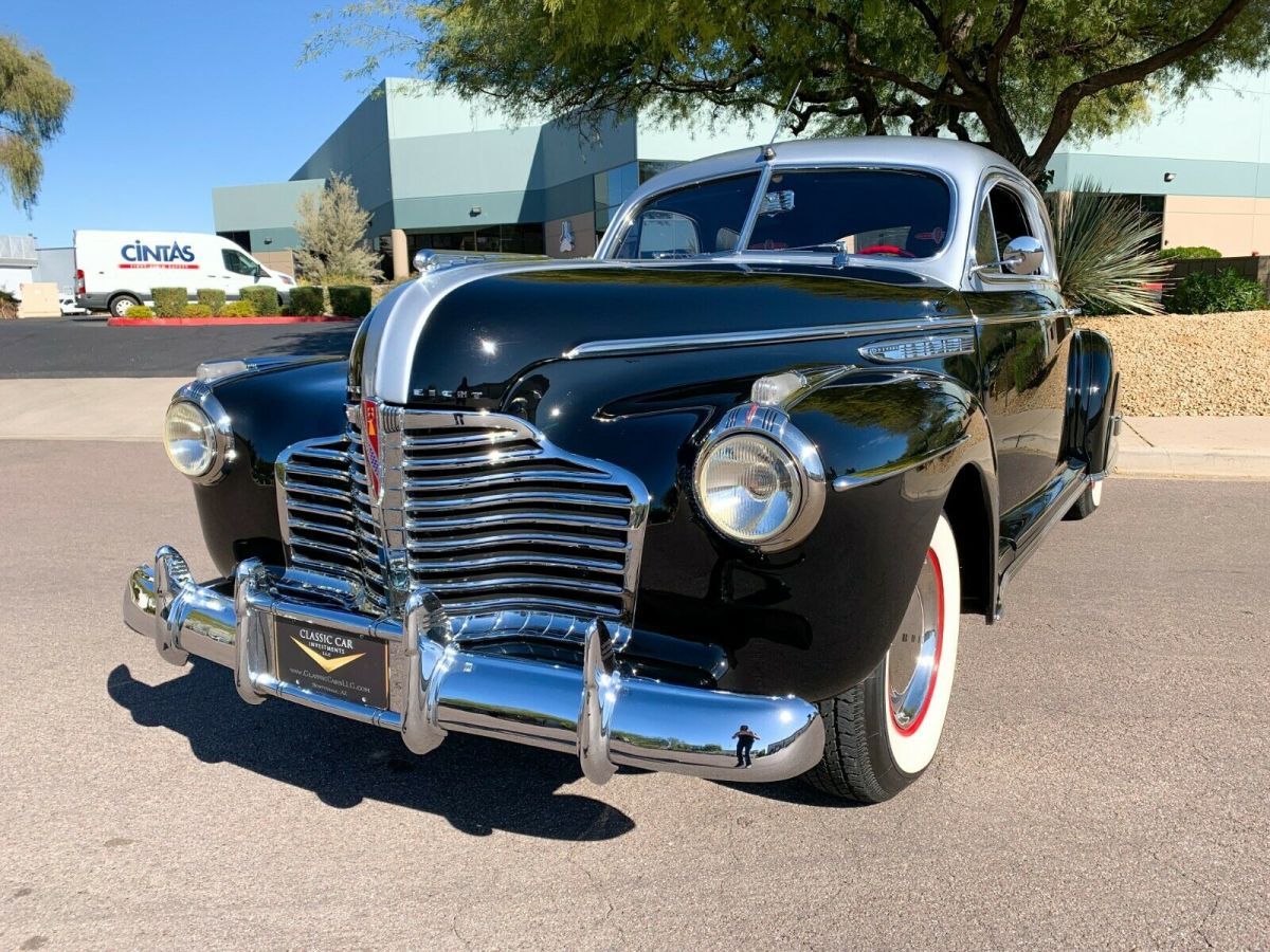 1941 Black & Silver Metallic Buick Special Coupe