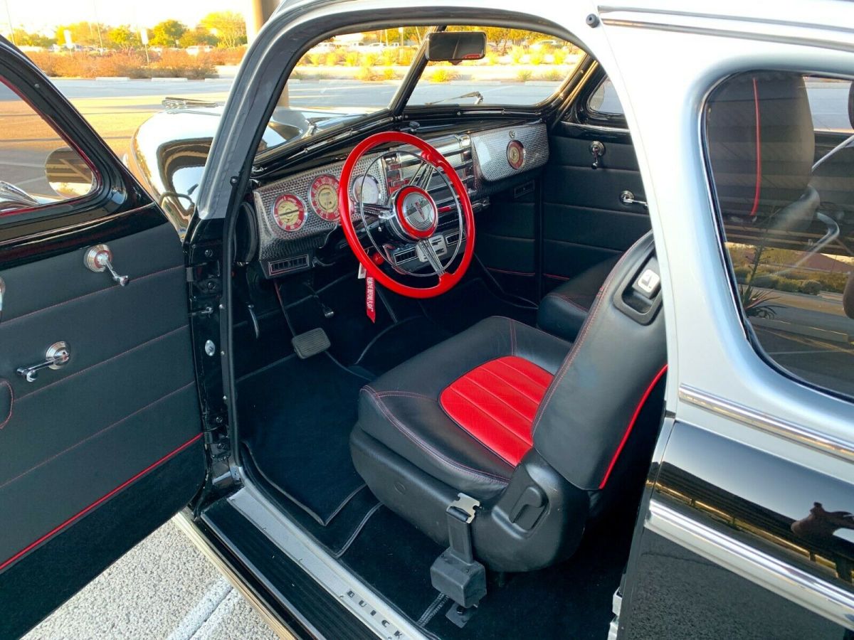 1941 Black & Silver Metallic Buick Special Coupe