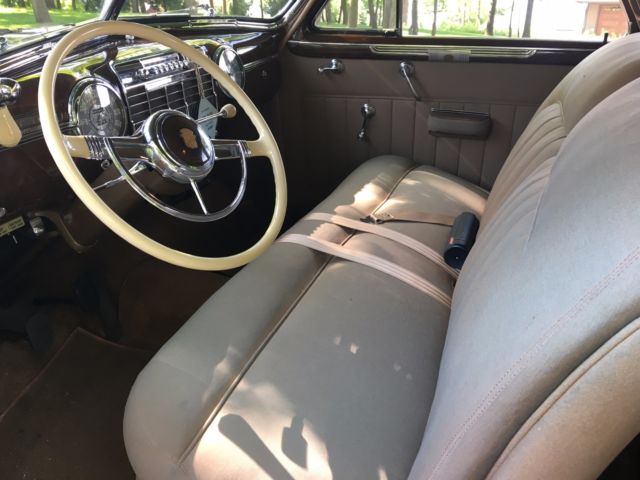 1941 Black Cadillac Deluxe Coupe