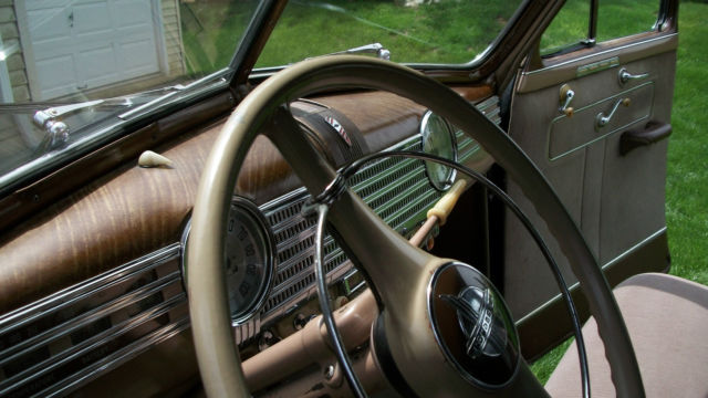 1941 Black Chevrolet Special Deluxe 4 door sedan