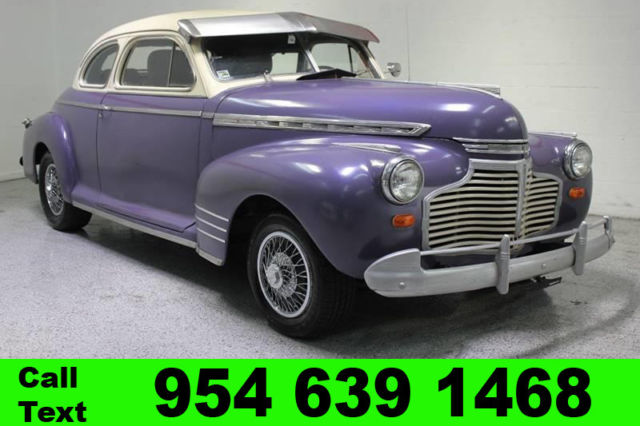 1941 Purple Chevrolet Master Coupe Coupe