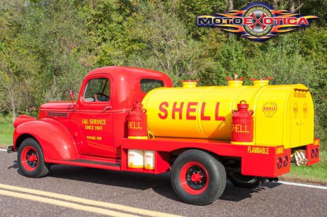 1941 Red Chevrolet Other Pickups Tanker Truck