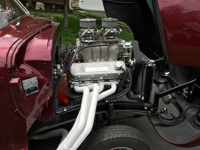 1941 Burgundy Chevrolet Special Deluxe Sedan