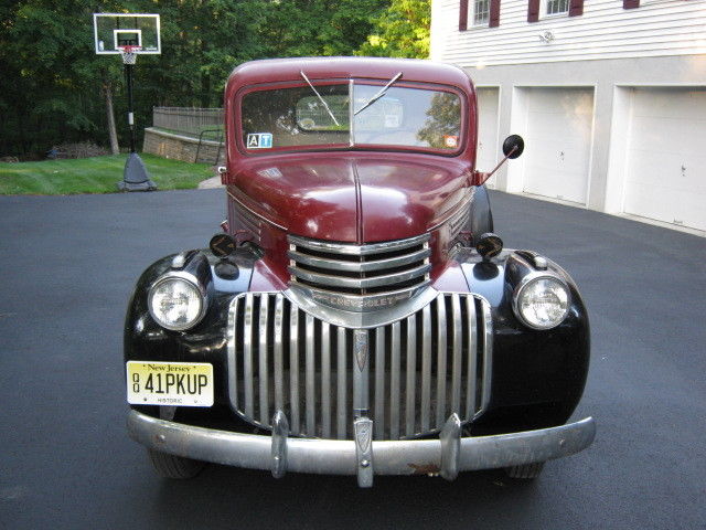 1941 Burgandy & Black Chevrolet Other Pickups Standard Cab Pickup