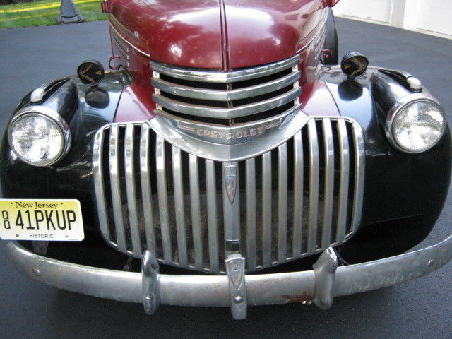 1941 Burgandy & Black Chevrolet Other Pickups Standard Cab Pickup