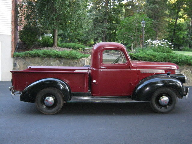 1941 Burgandy & Black Chevrolet Other Pickups Standard Cab Pickup