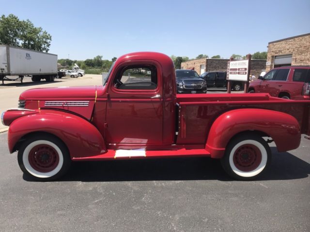 1941 Red Chevrolet Pickup Regular Cab Pickup