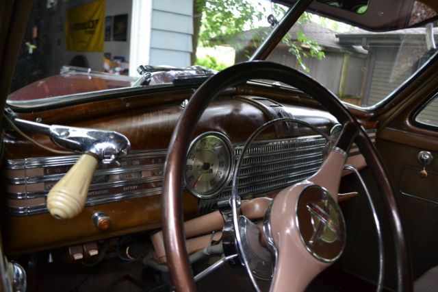 1941 Burgundy Chevrolet Special Deluxe Sedan