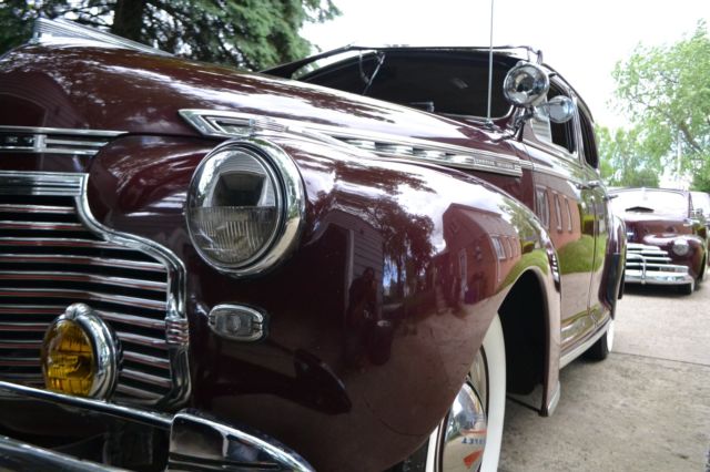 1941 Burgundy Chevrolet Special Deluxe Sedan