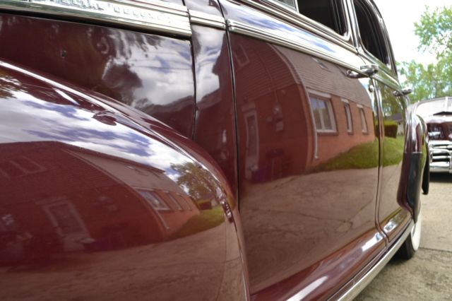 1941 Burgundy Chevrolet Special Deluxe Sedan