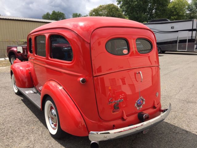 1941 Red Chevrolet Suburban SUV
