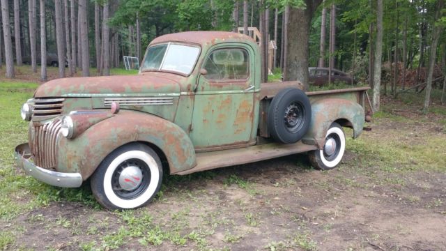 1941 Green Chevrolet Standard Cab Pickup