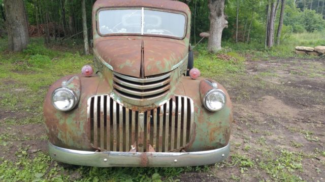 1941 Green Chevrolet Standard Cab Pickup