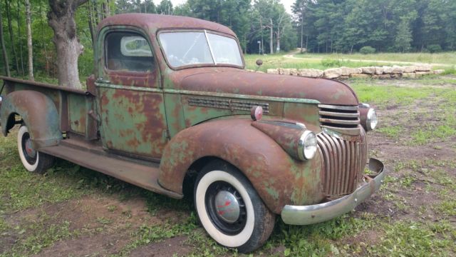 1941 Green Chevrolet Standard Cab Pickup