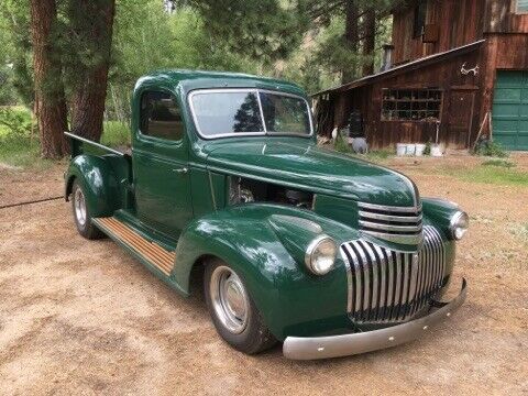 1941 British racing hunter green Chevrolet Other Pickups Crew Cab Pickup