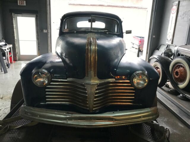 1941 Blue Pontiac Coupe