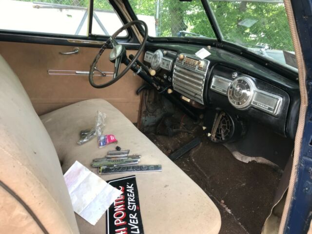 1941 Blue Pontiac Coupe