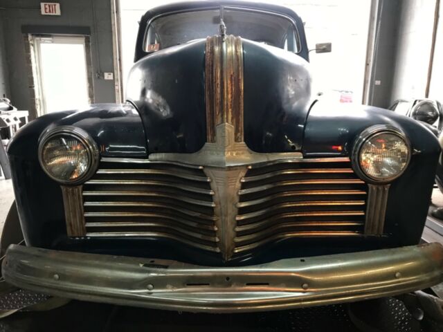 1941 Blue Pontiac Coupe