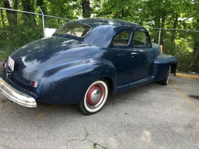 1941 Blue Pontiac Coupe