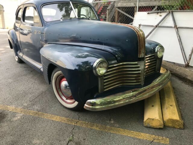 1941 Blue Pontiac Coupe
