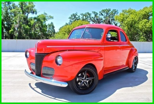 1941 Red Ford Coupe Coupe