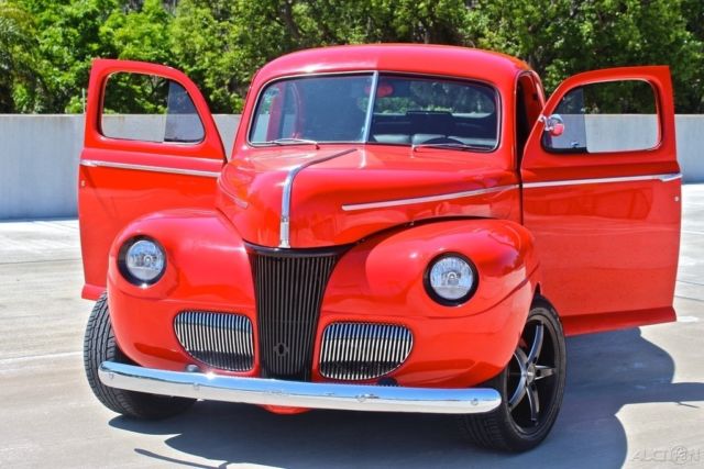 1941 Red Ford Coupe Coupe