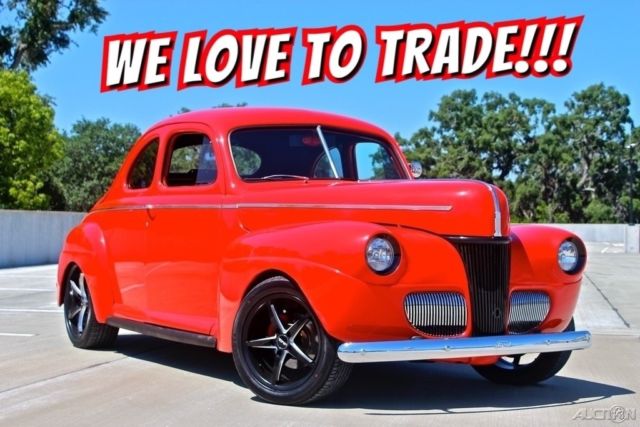 1941 Red Ford Coupe Coupe