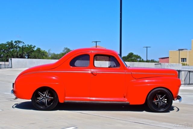 1941 Red Ford Coupe Coupe