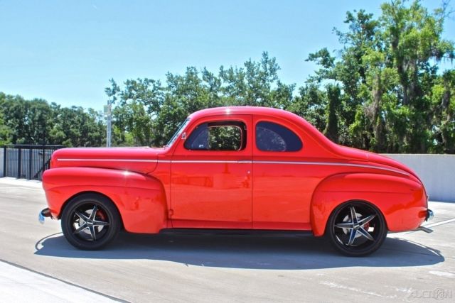1941 Red Ford Coupe Coupe