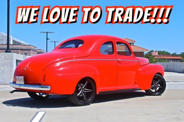 1941 Red Ford Coupe Coupe
