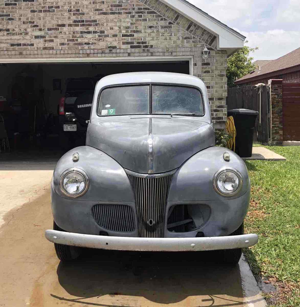 1941 Grey Ford Business Coupe Sports car