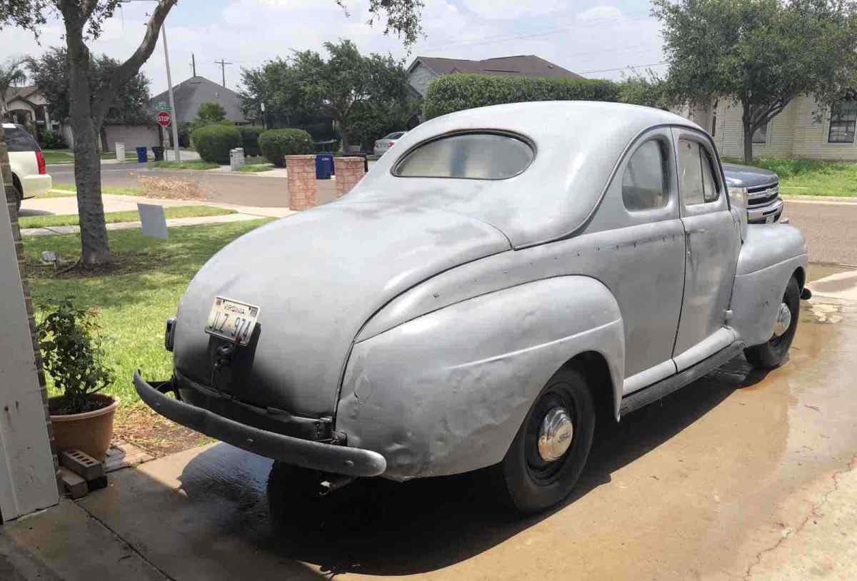 1941 Grey Ford Business Coupe Sports car