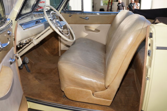 1941 Blue Ford 2 door Convertible