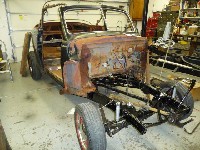 1941 Blue Ford onvertible