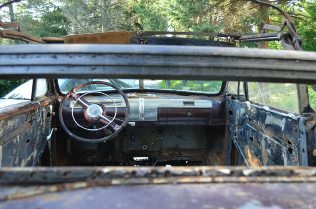1941 Burgundy Ford V-8 Convertible