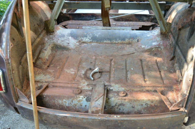 1941 Burgundy Ford V-8 Convertible