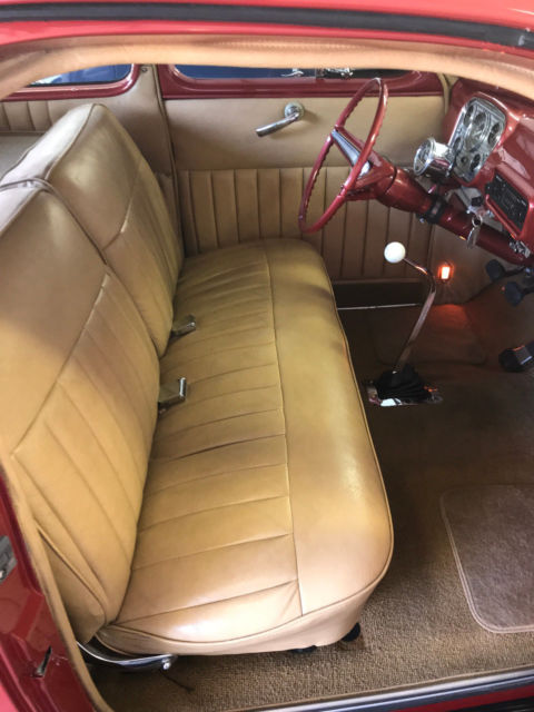 1941 Metallic Maroon Ford Coupe Coupe