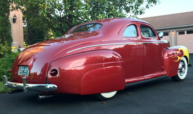 1941 Metallic Maroon Ford Coupe Coupe
