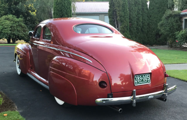 1941 Metallic Maroon Ford Coupe Coupe