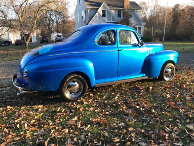 1941 Blue Ford Coupe Coupe