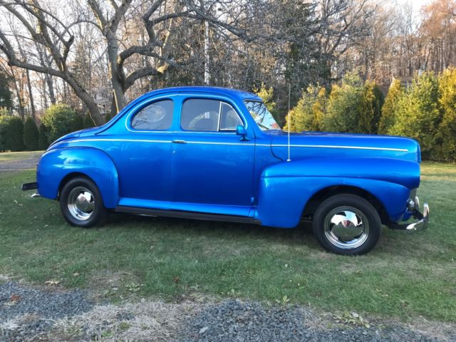 1941 Blue Ford Coupe Coupe