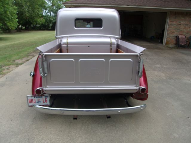 1941 RED AND SILVER Ford F-150 Crew Cab Pickup