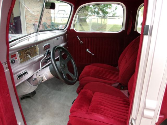 1941 RED AND SILVER Ford F-150 Crew Cab Pickup