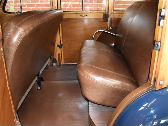 1941 Blue Ford De Luxe Wagon