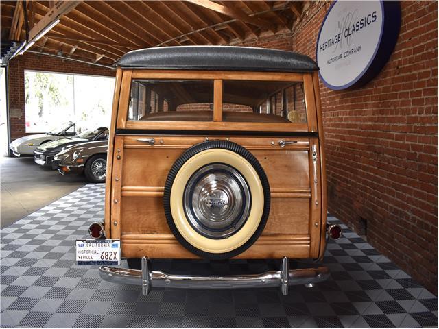 1941 Blue Ford De Luxe Wagon