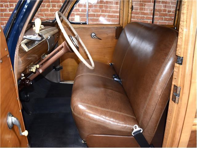 1941 Blue Ford De Luxe Wagon